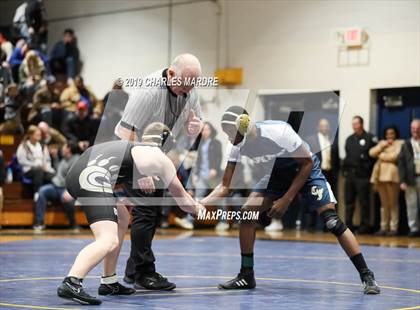 Thumbnail 1 in Gray's Creek vs Cape Fear (State Duals Round 3) photogallery.