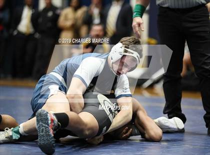 Thumbnail 2 in Gray's Creek vs Cape Fear (State Duals Round 3) photogallery.