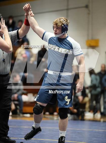 Thumbnail 3 in Gray's Creek vs Cape Fear (State Duals Round 3) photogallery.