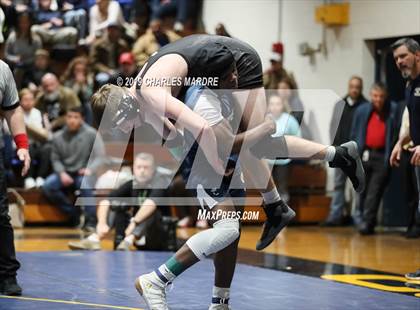 Thumbnail 3 in Gray's Creek vs Cape Fear (State Duals Round 3) photogallery.