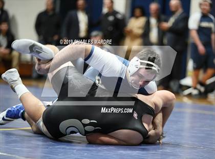 Thumbnail 3 in Gray's Creek vs Cape Fear (State Duals Round 3) photogallery.