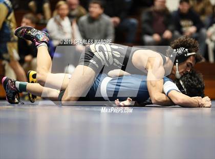 Thumbnail 2 in Gray's Creek vs Cape Fear (State Duals Round 3) photogallery.