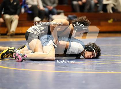 Thumbnail 1 in Gray's Creek vs Cape Fear (State Duals Round 3) photogallery.
