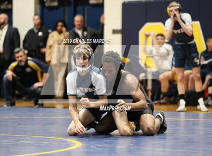 Thumbnail 1 in Gray's Creek vs Cape Fear (State Duals Round 3) photogallery.