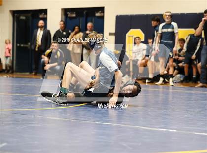 Thumbnail 1 in Gray's Creek vs Cape Fear (State Duals Round 3) photogallery.