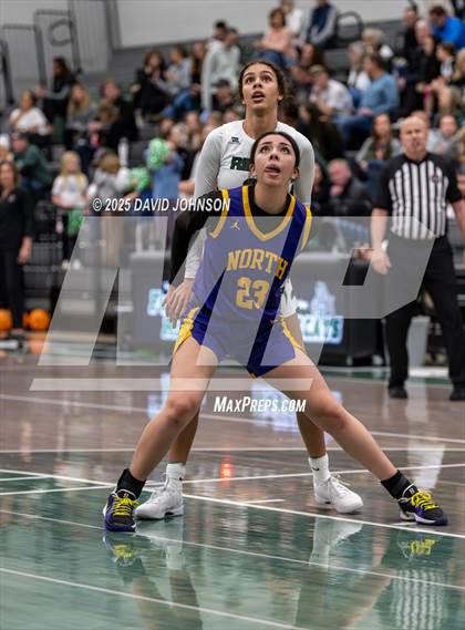 Thumbnail 2 in Fossil Ridge vs. Denver North (CHSAA 6A Round 1) photogallery.