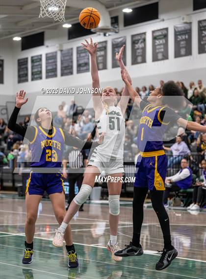 Thumbnail 2 in Fossil Ridge vs. Denver North (CHSAA 6A Round 1) photogallery.