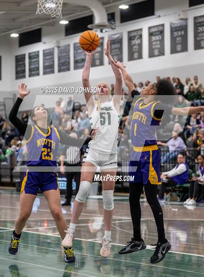 Thumbnail 1 in Fossil Ridge vs. Denver North (CHSAA 6A Round 1) photogallery.