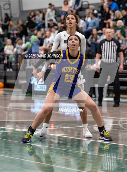 Thumbnail 1 in Fossil Ridge vs. Denver North (CHSAA 6A Round 1) photogallery.