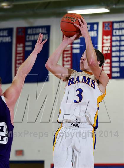 Thumbnail 1 in Johnsonburg vs. Coudersport (District IX A Quarter Final) photogallery.