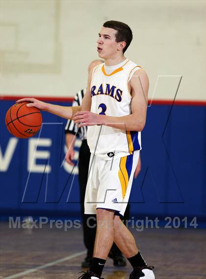 Thumbnail 2 in Johnsonburg vs. Coudersport (District IX A Quarter Final) photogallery.