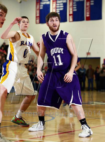 Thumbnail 3 in Johnsonburg vs. Coudersport (District IX A Quarter Final) photogallery.