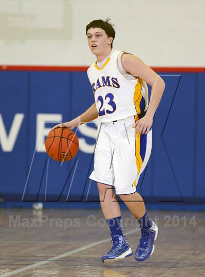 Thumbnail 1 in Johnsonburg vs. Coudersport (District IX A Quarter Final) photogallery.