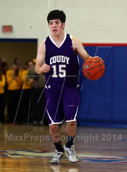 Thumbnail 1 in Johnsonburg vs. Coudersport (District IX A Quarter Final) photogallery.