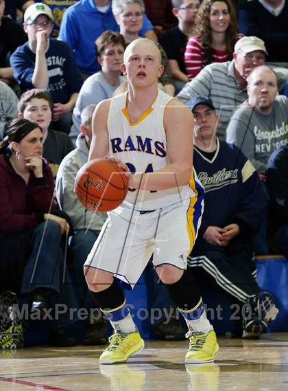 Thumbnail 1 in Johnsonburg vs. Coudersport (District IX A Quarter Final) photogallery.
