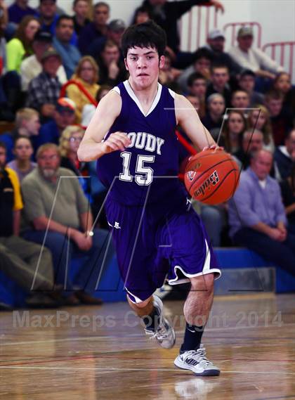 Thumbnail 1 in Johnsonburg vs. Coudersport (District IX A Quarter Final) photogallery.