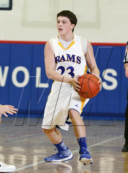 Thumbnail 2 in Johnsonburg vs. Coudersport (District IX A Quarter Final) photogallery.