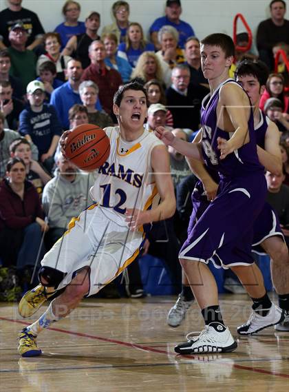Thumbnail 2 in Johnsonburg vs. Coudersport (District IX A Quarter Final) photogallery.