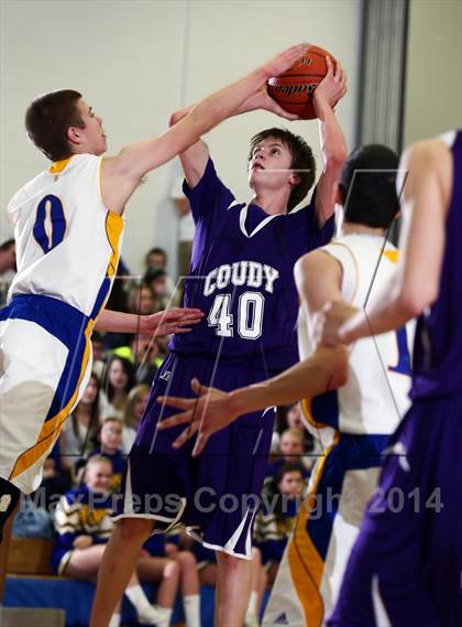 Thumbnail 2 in Johnsonburg vs. Coudersport (District IX A Quarter Final) photogallery.