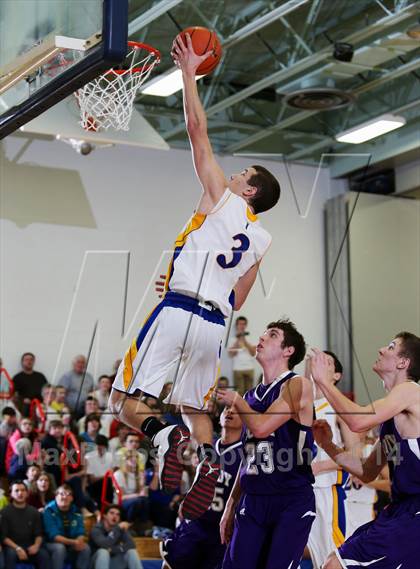 Thumbnail 3 in Johnsonburg vs. Coudersport (District IX A Quarter Final) photogallery.