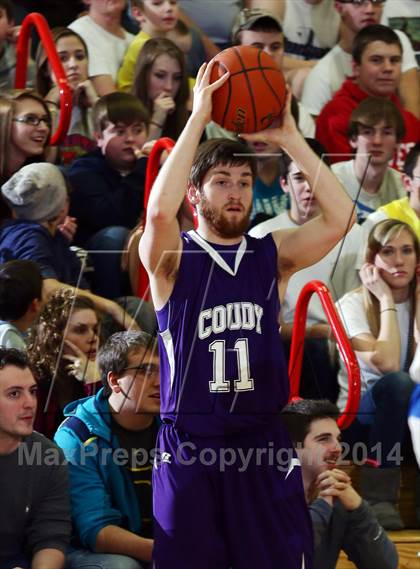 Thumbnail 3 in Johnsonburg vs. Coudersport (District IX A Quarter Final) photogallery.