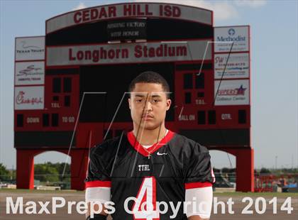 Thumbnail 1 in Cedar Hill (2014 Preseason Top 25 Photo Shoot)  photogallery.