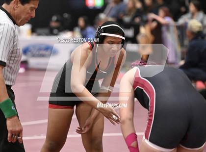 Thumbnail 3 in CIF-SS Girls Masters Wrestling 2/2 photogallery.