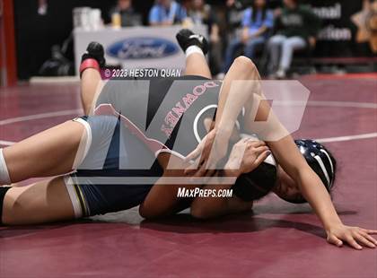 Thumbnail 3 in CIF-SS Girls Masters Wrestling 2/2 photogallery.