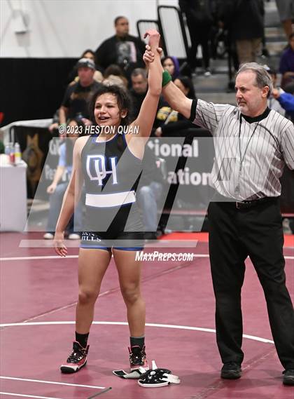 Thumbnail 3 in CIF-SS Girls Masters Wrestling 2/2 photogallery.