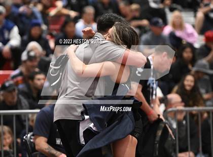 Thumbnail 1 in CIF-SS Girls Masters Wrestling 2/2 photogallery.