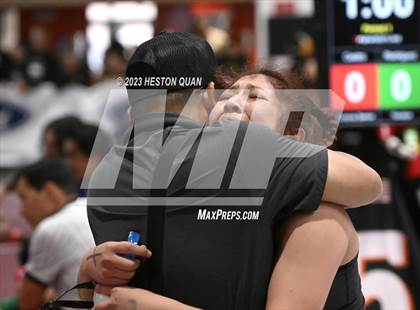 Thumbnail 3 in CIF-SS Girls Masters Wrestling 2/2 photogallery.