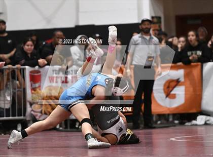 Thumbnail 3 in CIF-SS Girls Masters Wrestling 2/2 photogallery.