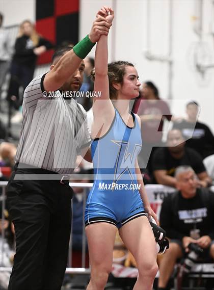 Thumbnail 3 in CIF-SS Girls Masters Wrestling 2/2 photogallery.