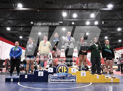 Thumbnail 1 in CIF-SS Girls Masters Wrestling 2/2 photogallery.