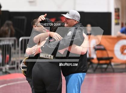 Thumbnail 2 in CIF-SS Girls Masters Wrestling 2/2 photogallery.