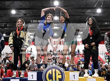 Thumbnail 3 in CIF-SS Girls Masters Wrestling 2/2 photogallery.
