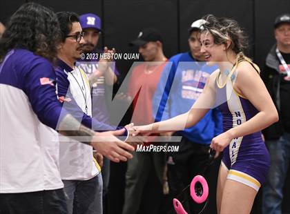 Thumbnail 3 in CIF-SS Girls Masters Wrestling 2/2 photogallery.