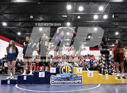 Thumbnail 2 in CIF-SS Girls Masters Wrestling 2/2 photogallery.