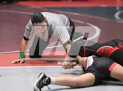 Thumbnail 3 in CIF-SS Girls Masters Wrestling 2/2 photogallery.