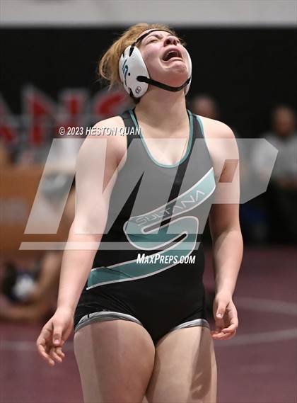Thumbnail 1 in CIF-SS Girls Masters Wrestling 2/2 photogallery.