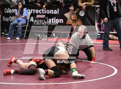 Thumbnail 3 in CIF-SS Girls Masters Wrestling 2/2 photogallery.