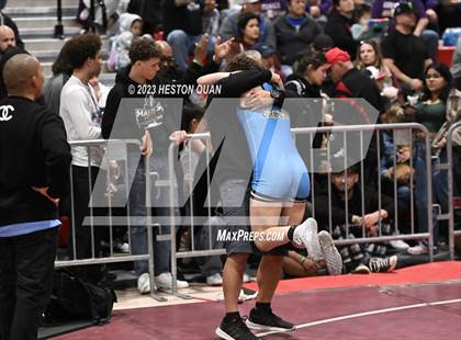 Thumbnail 3 in CIF-SS Girls Masters Wrestling 2/2 photogallery.