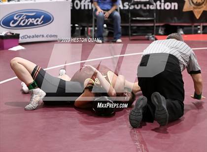 Thumbnail 3 in CIF-SS Girls Masters Wrestling 2/2 photogallery.