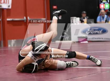 Thumbnail 1 in CIF-SS Girls Masters Wrestling 2/2 photogallery.