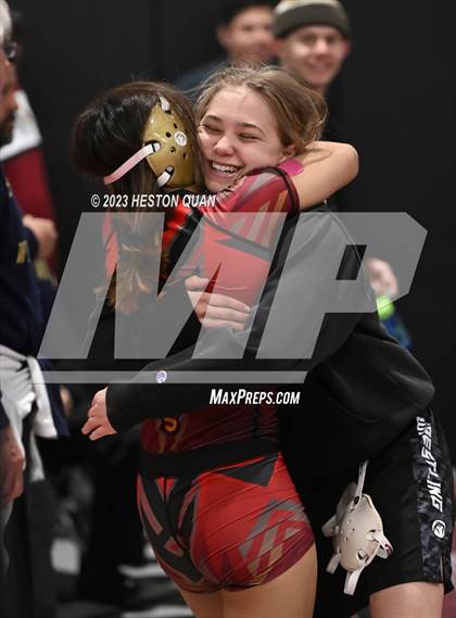 Thumbnail 3 in CIF-SS Girls Masters Wrestling 2/2 photogallery.