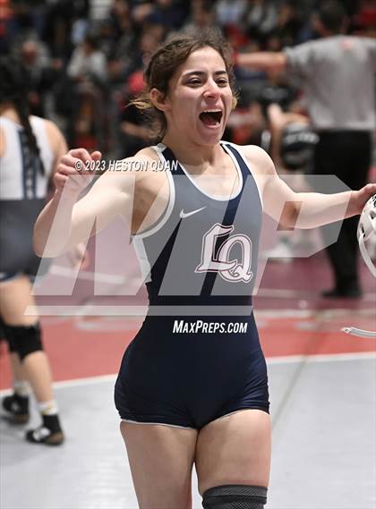 Thumbnail 1 in CIF-SS Girls Masters Wrestling 2/2 photogallery.