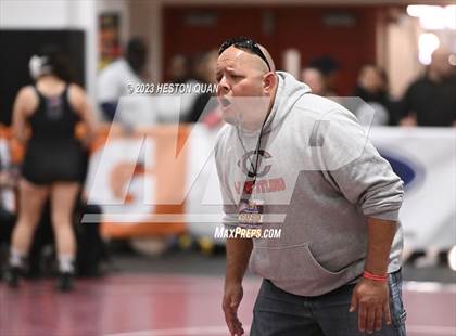 Thumbnail 1 in CIF-SS Girls Masters Wrestling 2/2 photogallery.