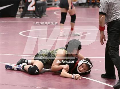 Thumbnail 3 in CIF-SS Girls Masters Wrestling 2/2 photogallery.