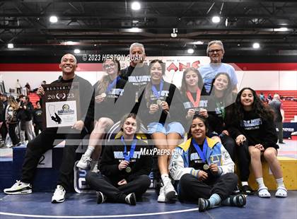 Thumbnail 2 in CIF-SS Girls Masters Wrestling 2/2 photogallery.