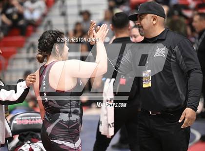 Thumbnail 1 in CIF-SS Girls Masters Wrestling 2/2 photogallery.